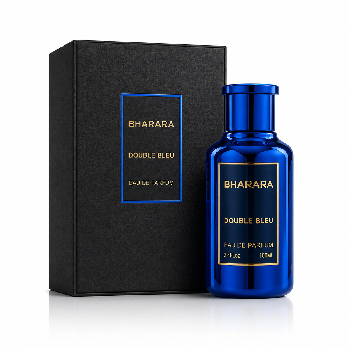 Bharara Double Bleu Eau de Parfum for Men – 3.4 oz / 100ml