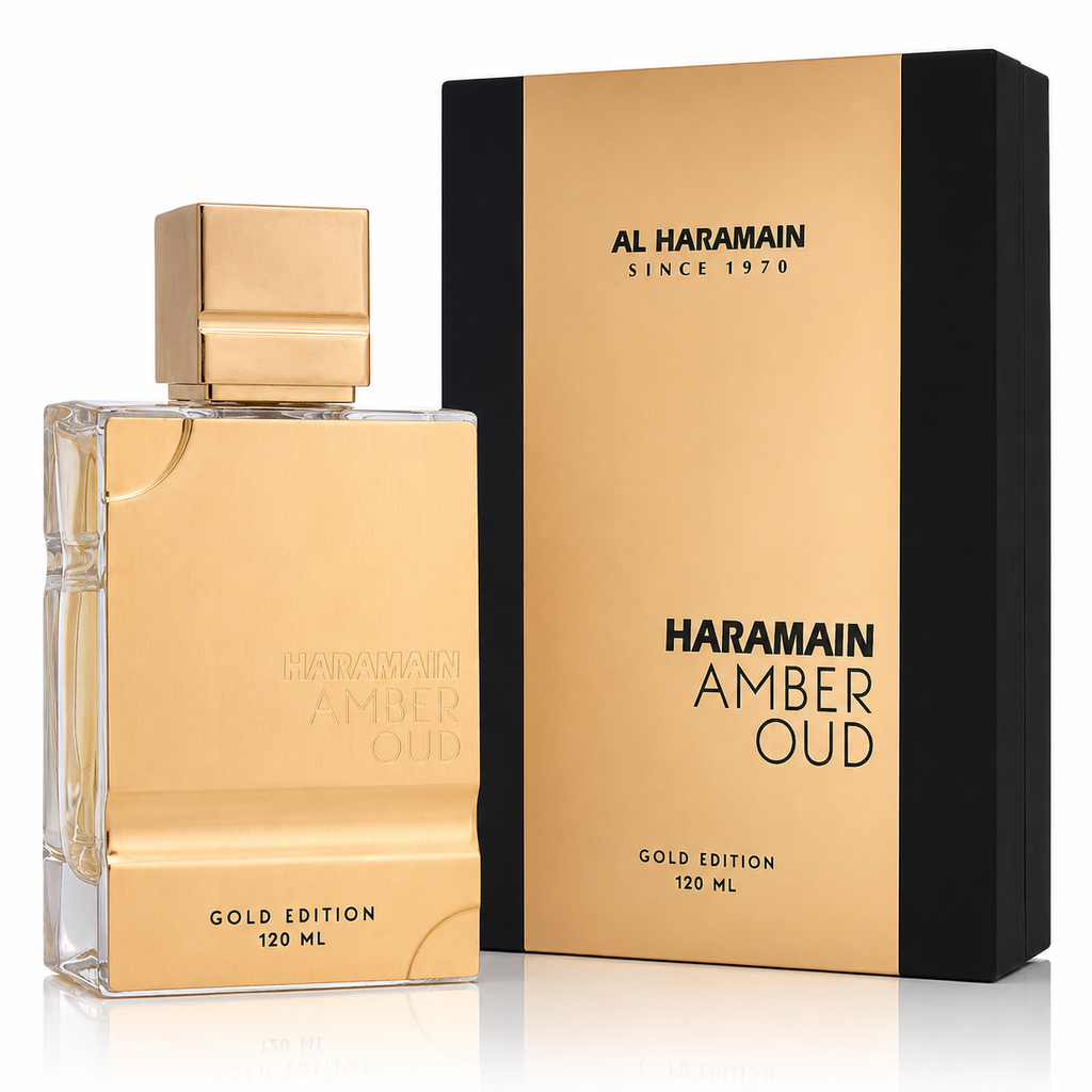 Al Haramain Amber Oud Gold Edition Eau de Parfum Unisex – 4.0 oz / 120ml