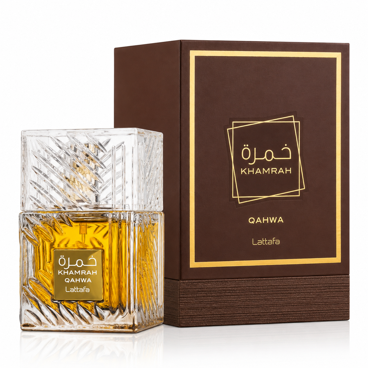 Lattafa Khamrah Qahwa Eau de Parfum Unisex – 3.4 oz / 100ml